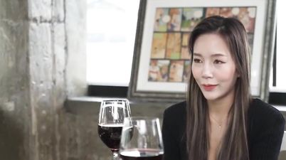 Shy Japanese Babe Gets Too Relaxed After A Glass Of Wine
