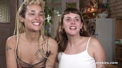 Ersties: Amateur Babes Enjoy Hot Lesbian Sex Together - Big Tits
