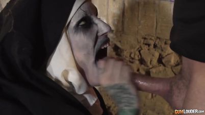 Nun Horror Parody - Hd cosplay porn 1080p