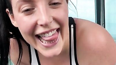 Angela White Yoga Masturbation - Angela white