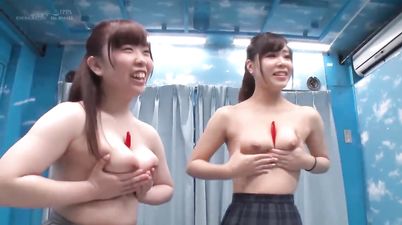 Young Busty Japanese Babes In Foursome Group Sex With Cumshots - Fetish