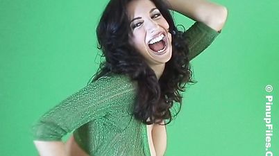 Jana St. Patrick's Day Busty Babe Solo