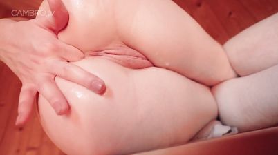 Amber Hallibell hot solo video