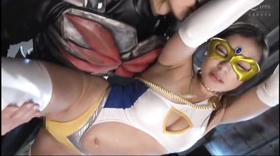 Hikari Sakuraba Heroine Pt 2 - Big Natural Tits In Japanese Group Sex Cosplay