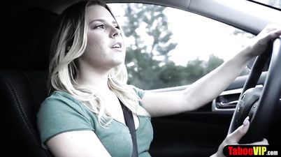 Teen Fucked By Instructor During Driving Lesson Outdoor - Teen