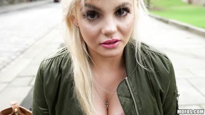 Public Pickups - UK Hottie Haggles With Pervert 1 - Big Tits