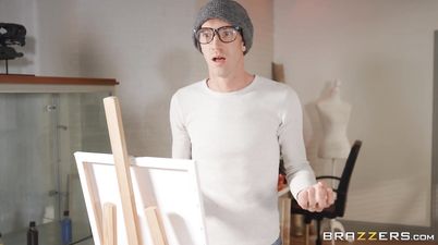 Reality Fuck In Drawing Class - Creative Juices - Danny D And Young Blonde Muse Elizabeth Romanova