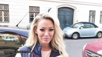 My Australian Stepmother Isabelle Deltore Visits Me In Budapest Immoral Family - Part 1 Of 3 - Isabelle Deltore