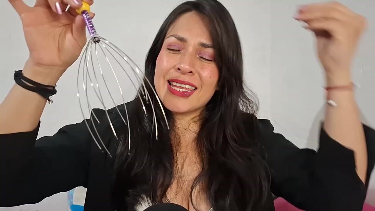 ASMR Masaje Craneal para SENTIR COSQUILLAS - Big ass