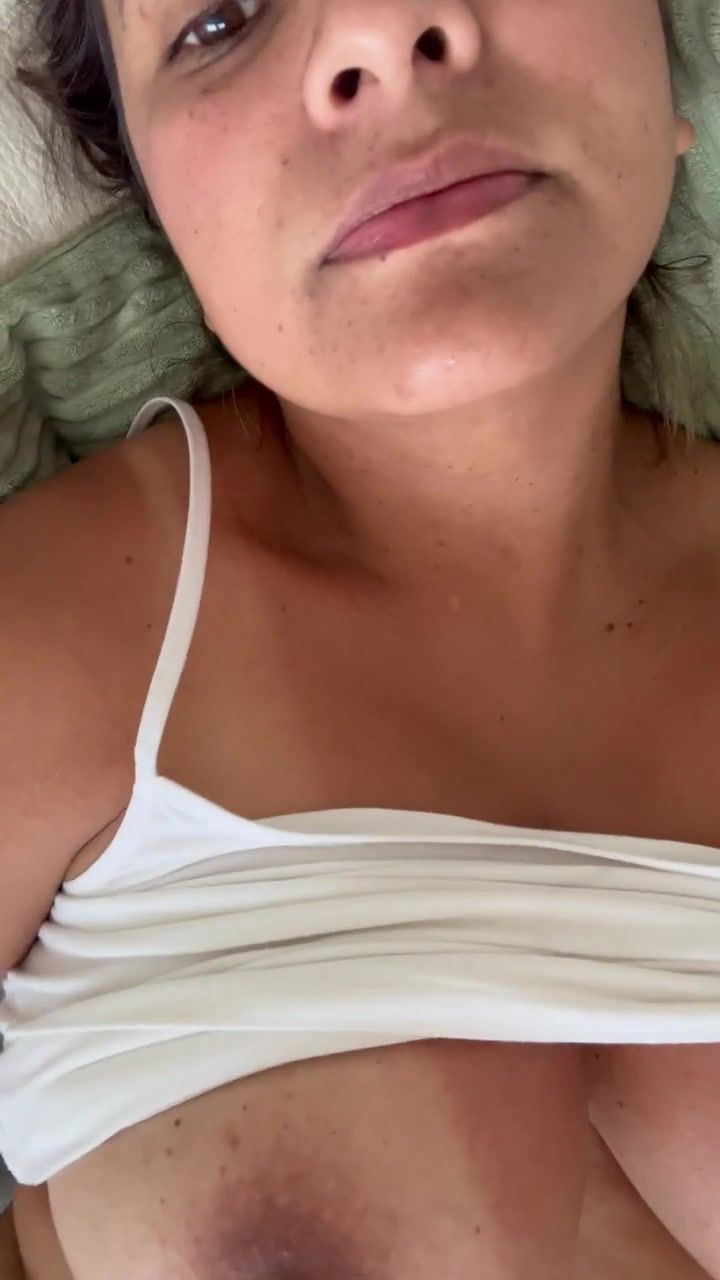 Hot Latina enjoying some private time alone? - Latina